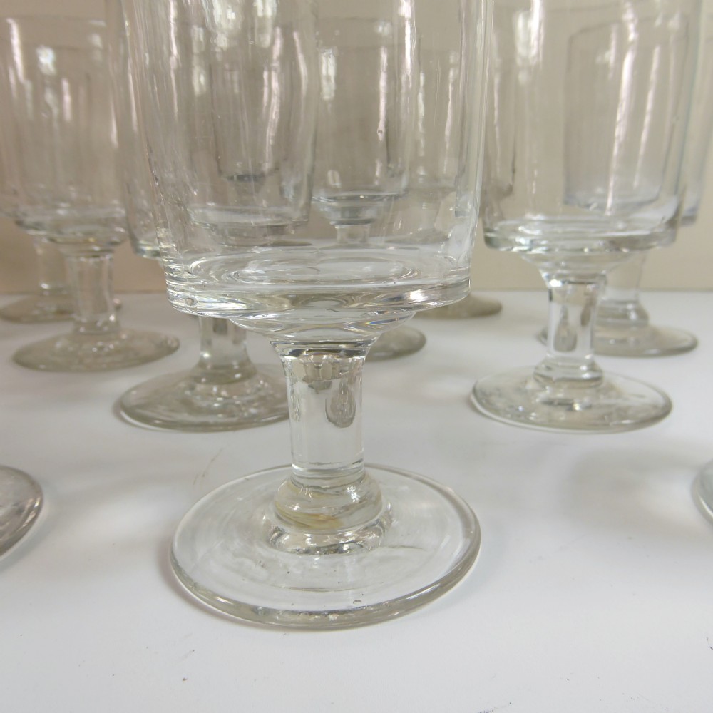 SET OF 16 19TH CENTURY WINE GLASSES View VI
