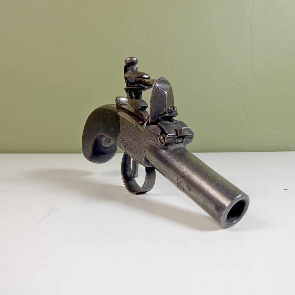 18TH C FLINTLOCK PISTOL View II