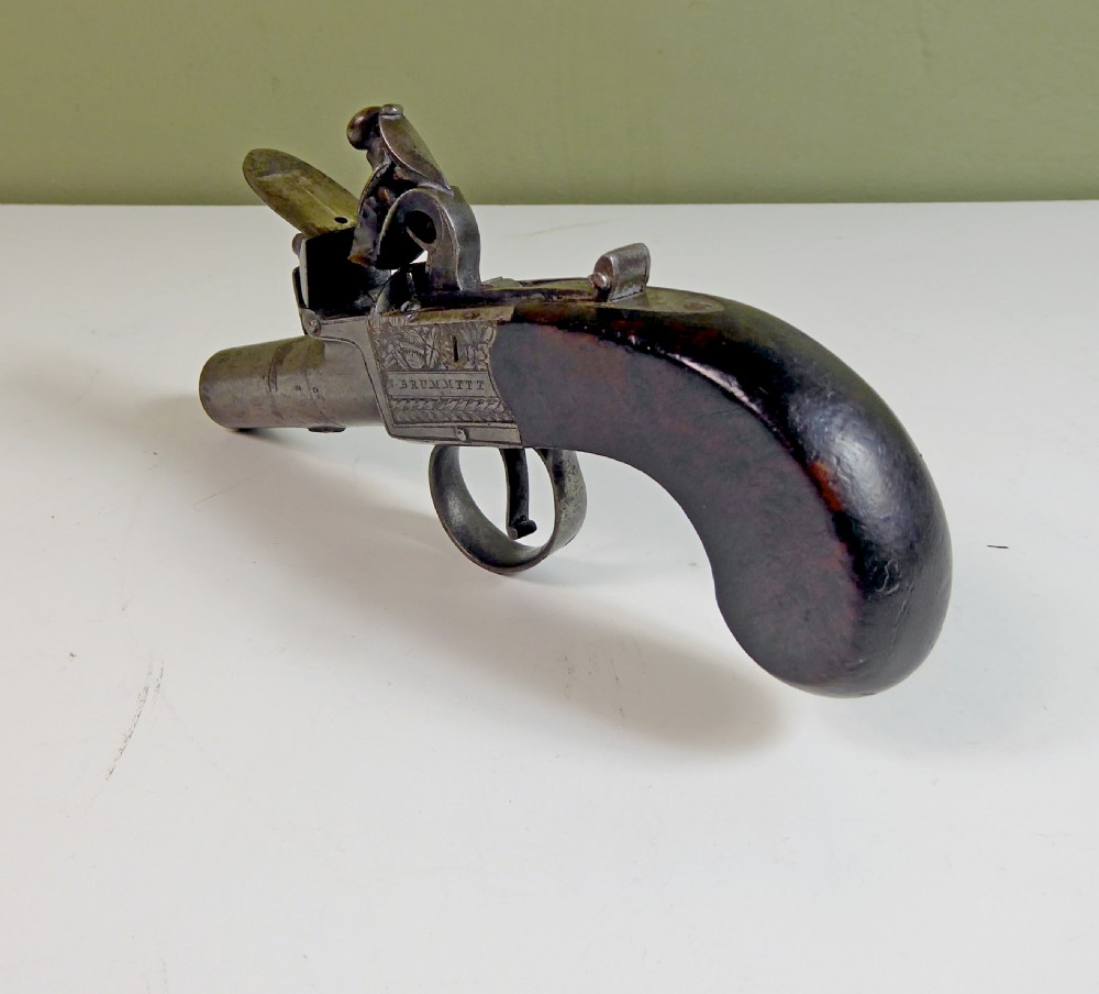 18TH C FLINTLOCK PISTOL View IV