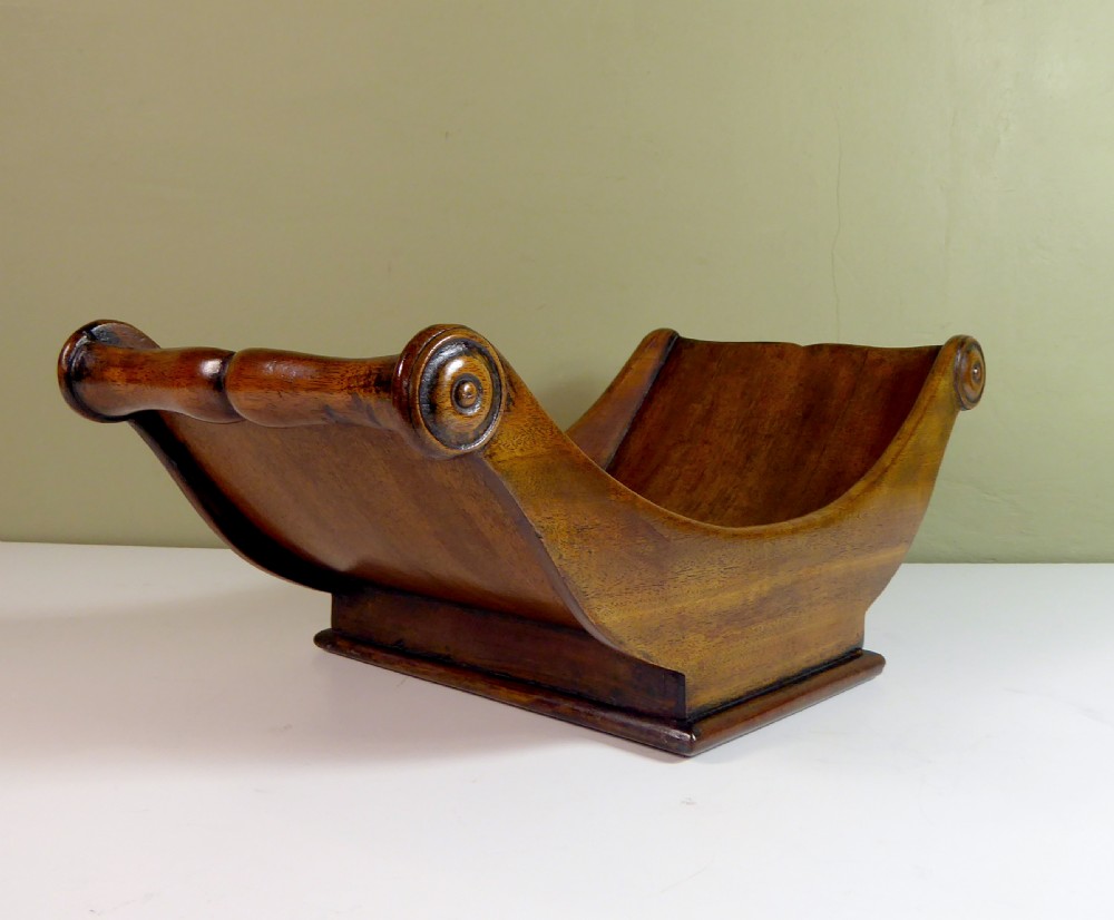 PAIR OF 19TH C MAHOGANY CHEESE COASTERS View IV