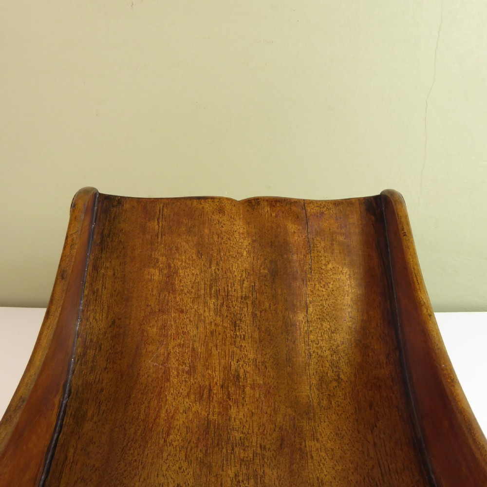 PAIR OF 19TH C MAHOGANY CHEESE COASTERS View VII