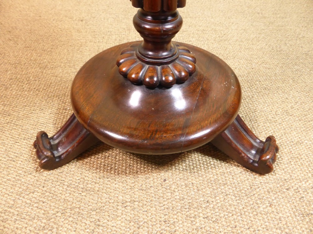 19TH C ROSEWOOD TABLE View IV