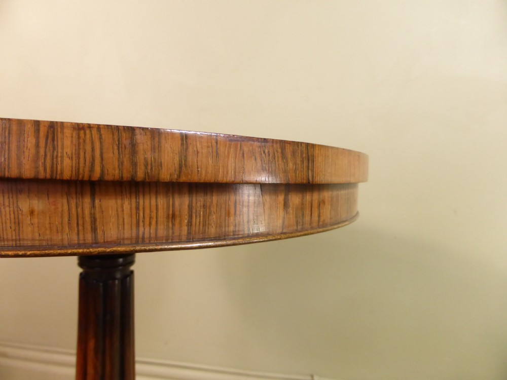 19TH C ROSEWOOD TABLE View VIII