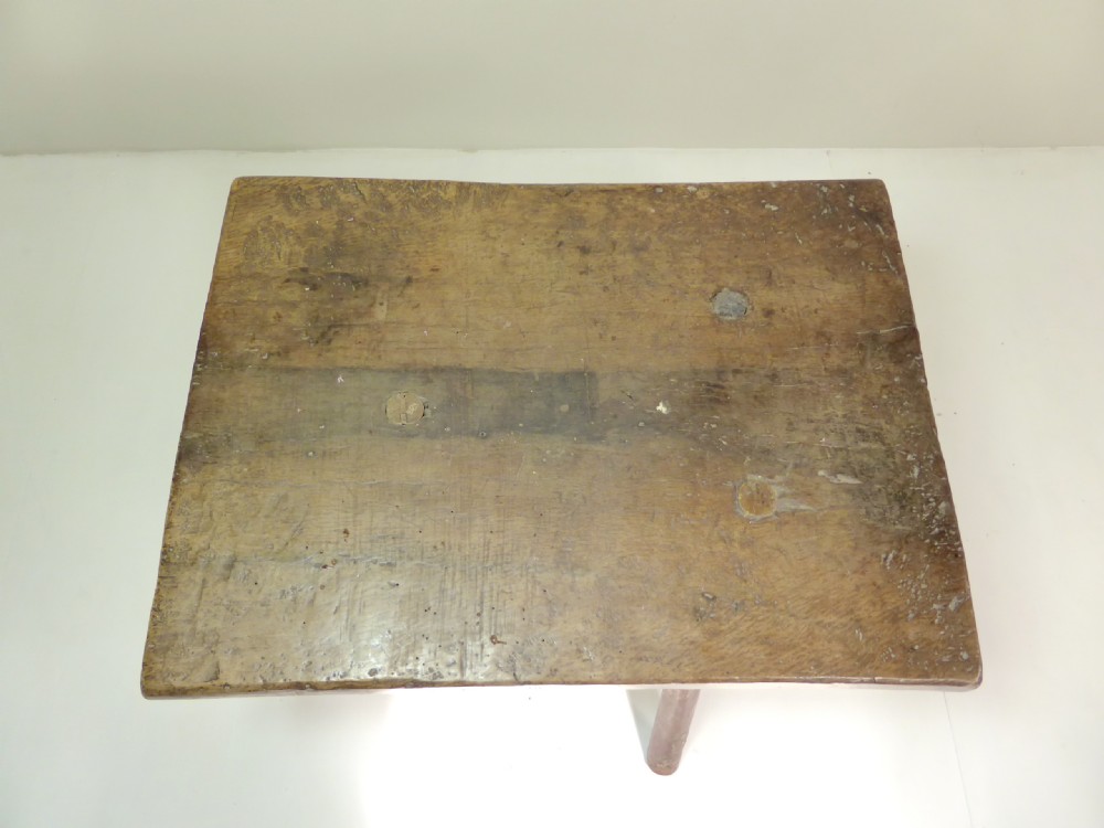 EARLY 19TH C PRIMITIVE LOW TABLE View III