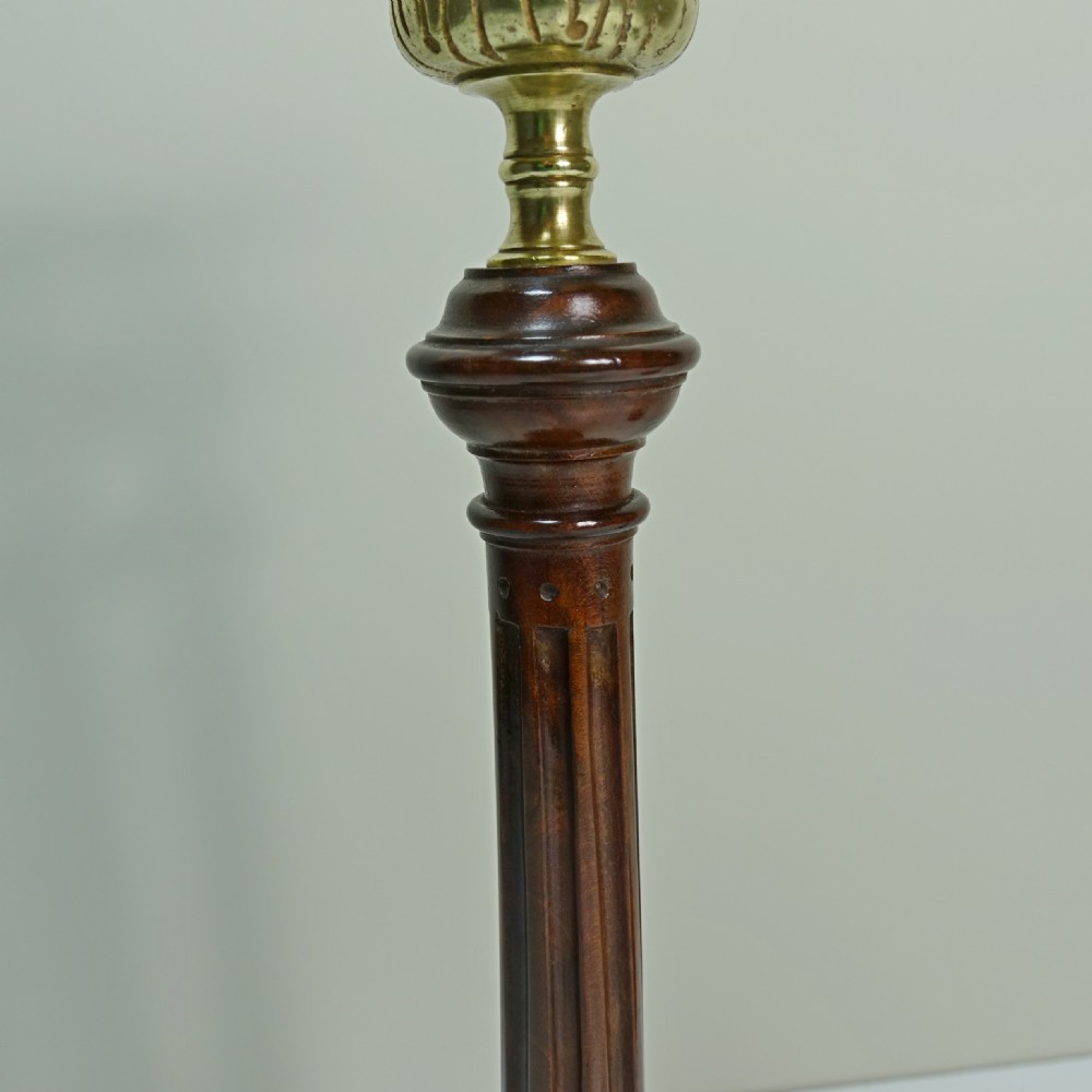 PAIR OF 19TH C CANDLESTICKS View V
