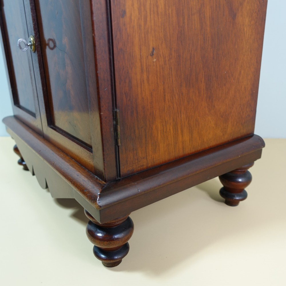 19TH C MINIATURE CABINET View VIII