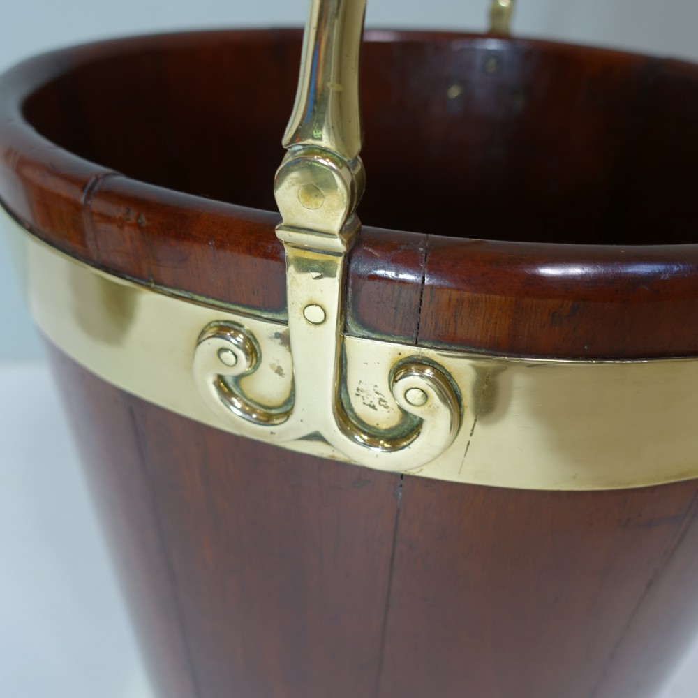 GEORGE III MAHOGANY BUCKET View IV