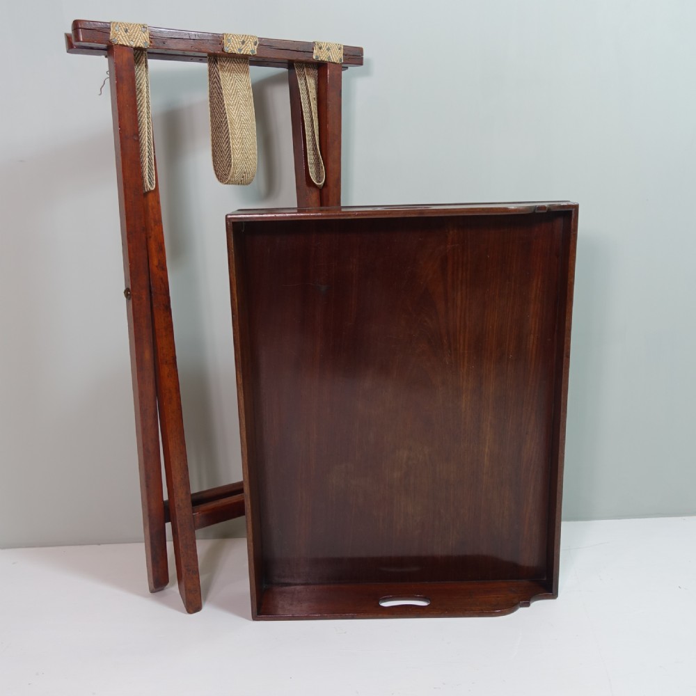 EARLY 19TH C MAHOGANY BUTLERS TRAY View VII
