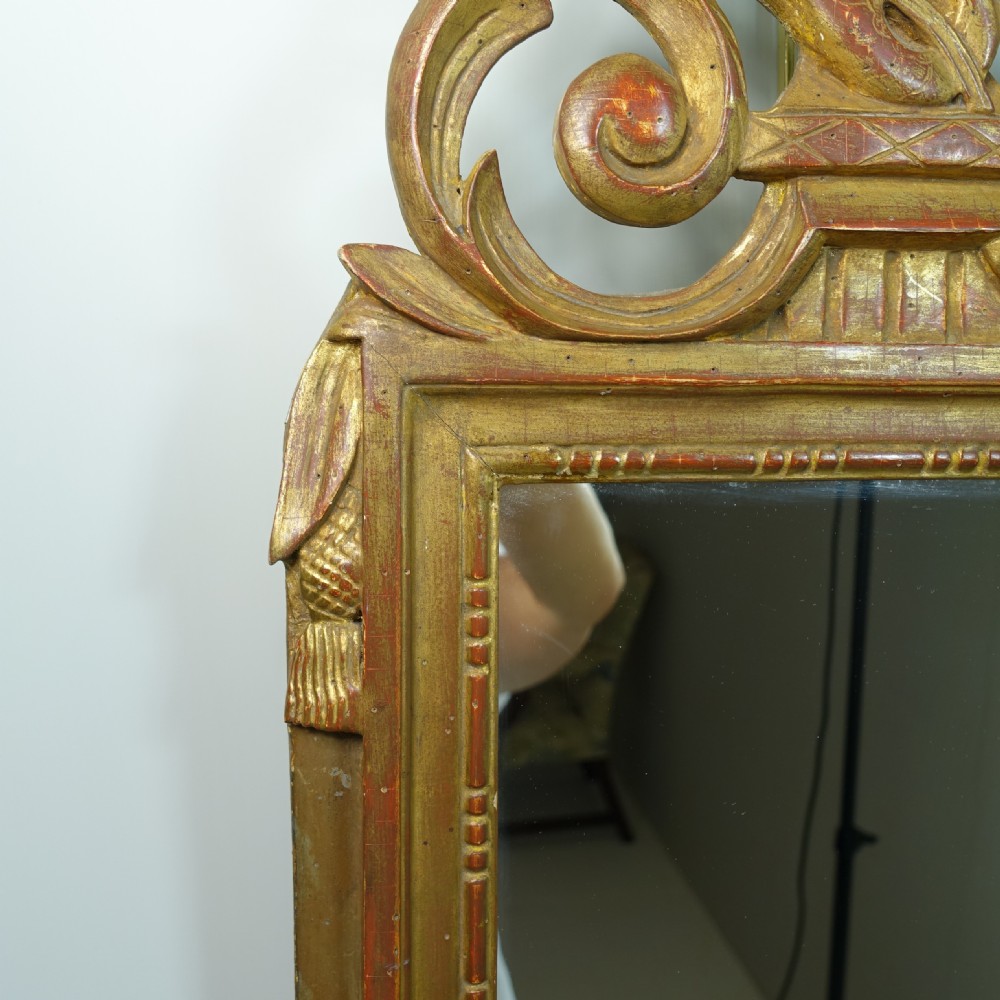 19TH C GILT WALL MIRROR View V