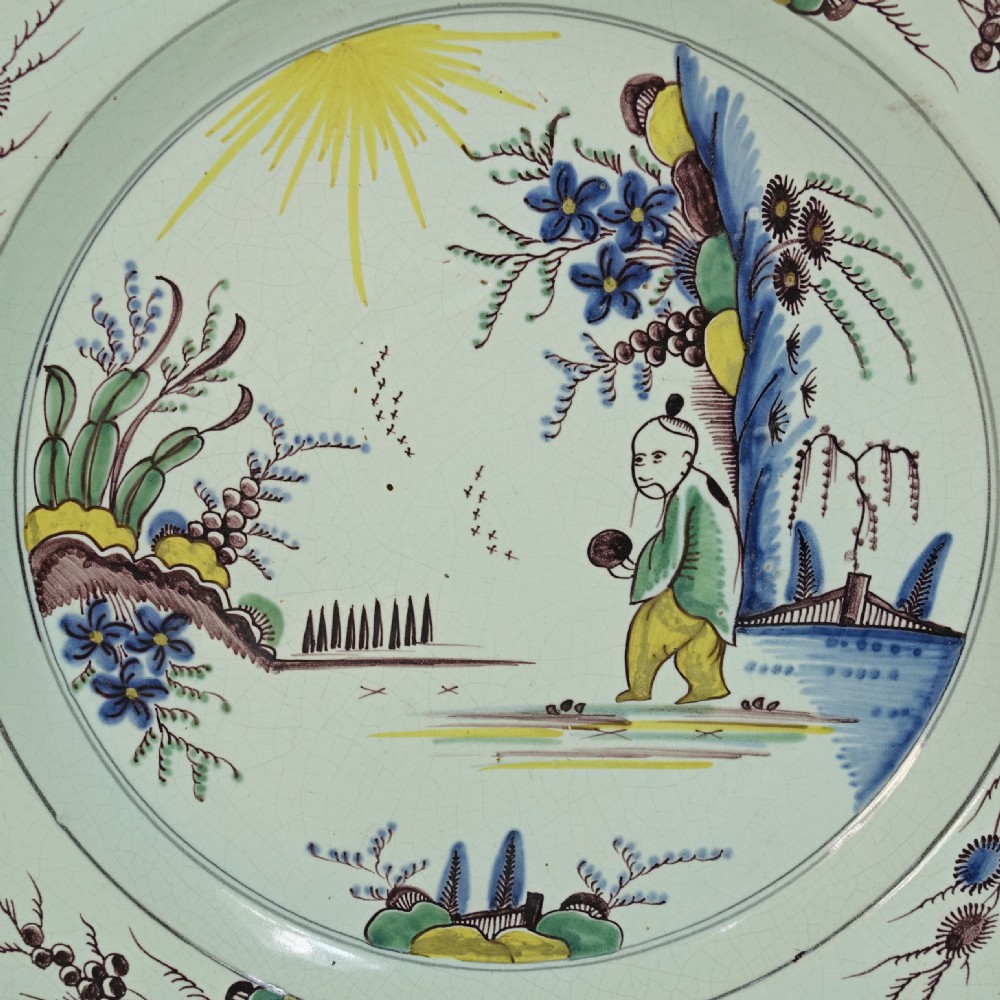 18TH C DELFT CHARGER View II