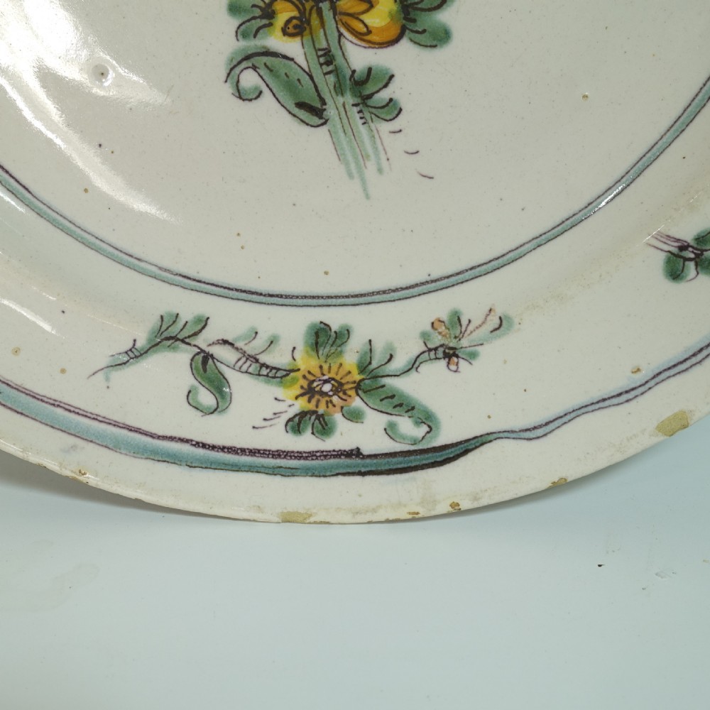 18TH C POLYCHROME CHARGER View IV