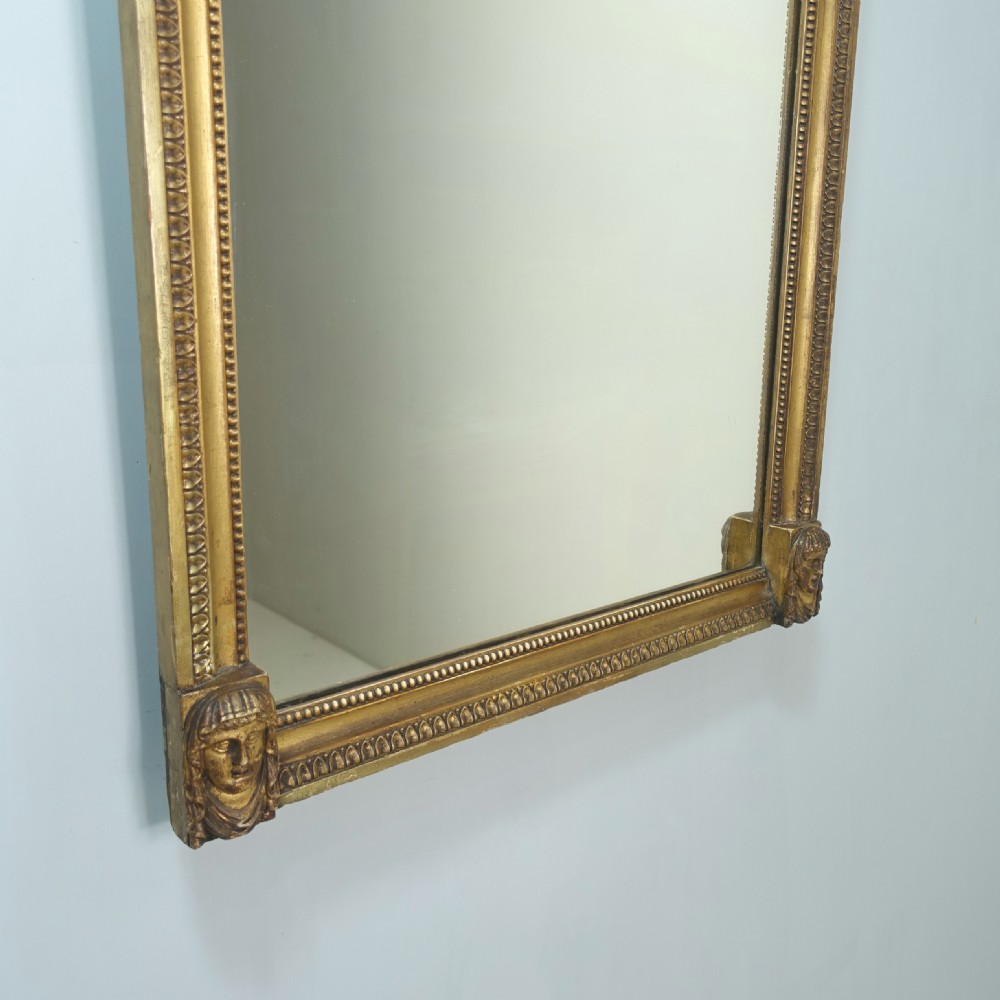 REGENCY GILT PIER GLASS MIRROR View II