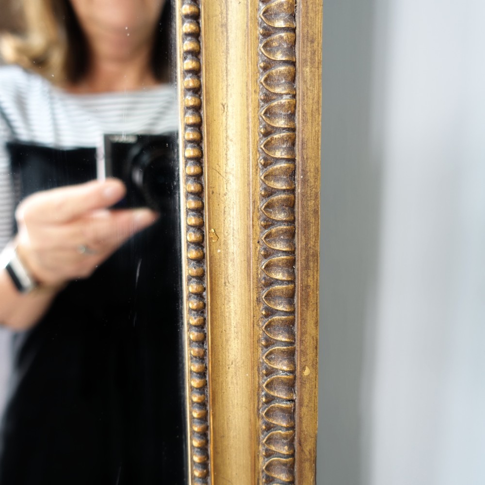 REGENCY GILT PIER GLASS MIRROR View III