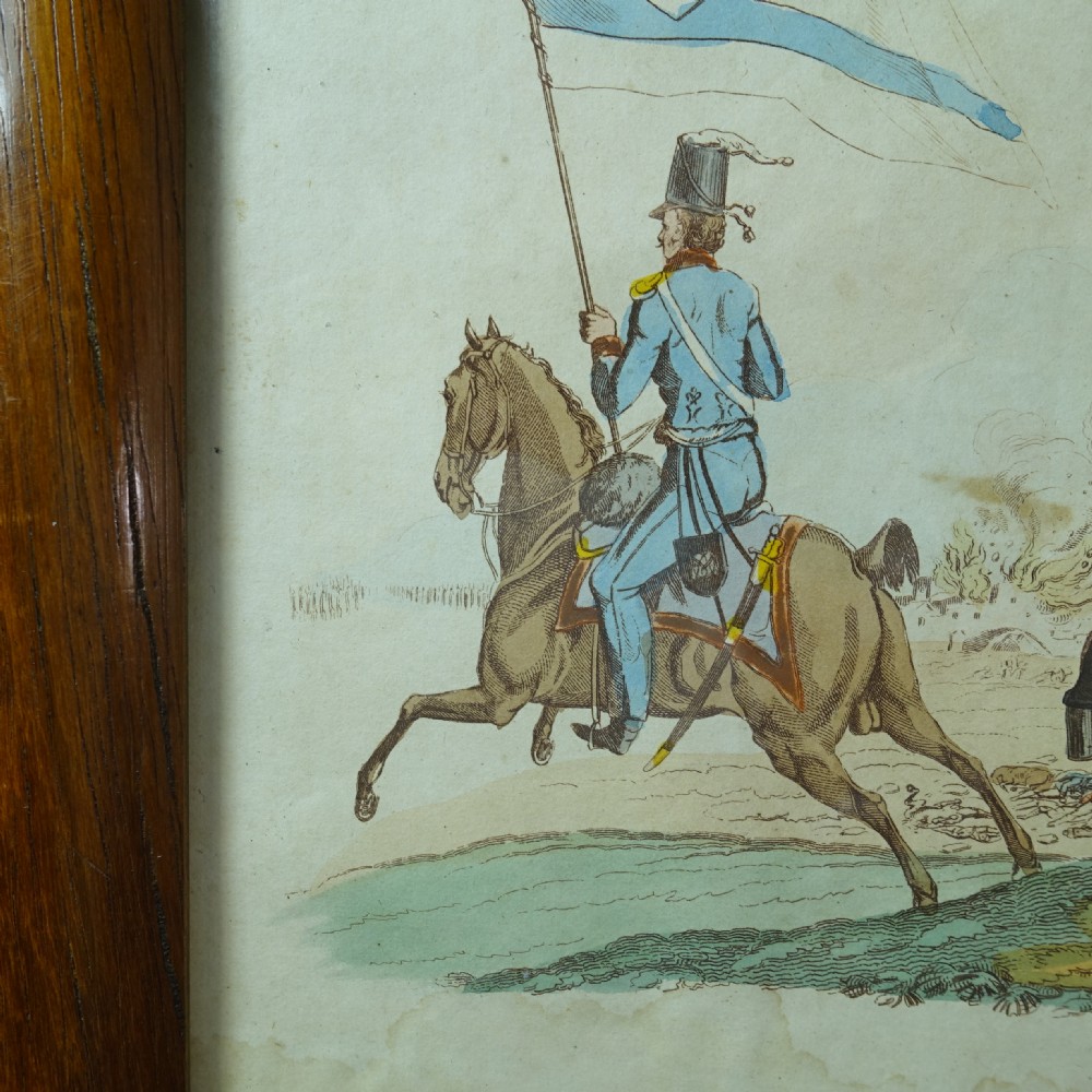 19TH C HUMOROUS ENGRAVING KING OF PRUSSIA View II
