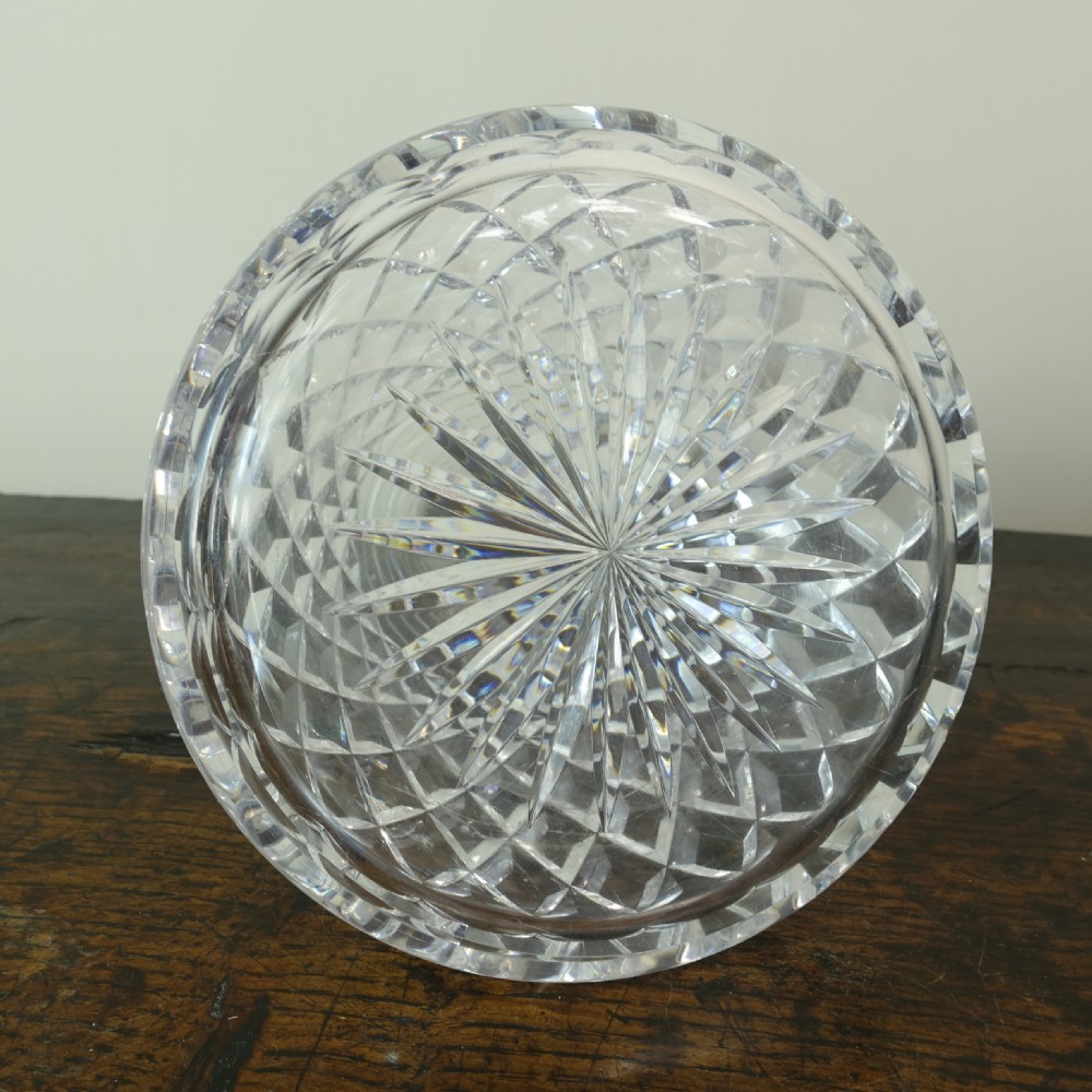 19TH C CUT GLASS SHIPS DECANTER View VI