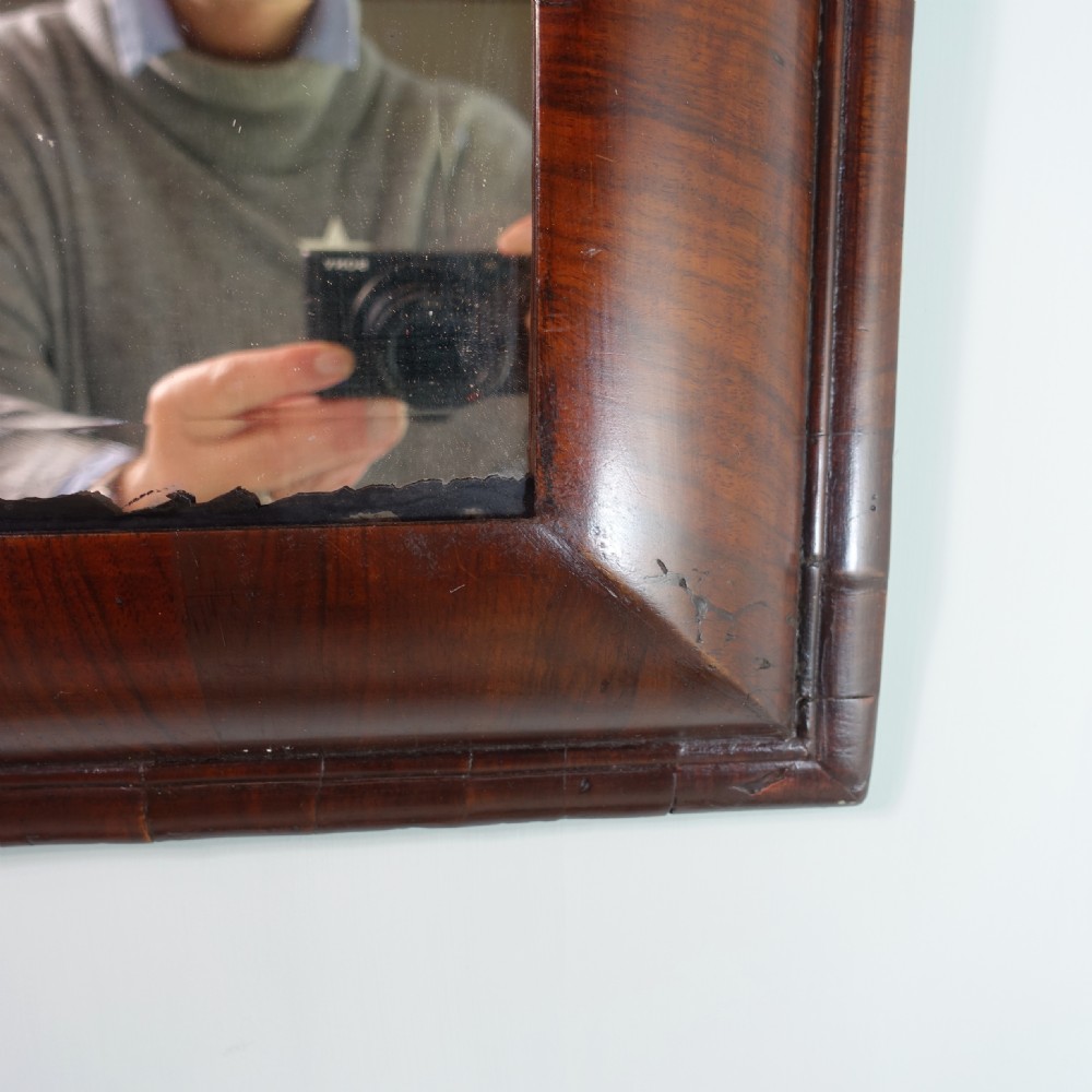 GEORGE I WALNUT & LABURNUM MIRROR View II