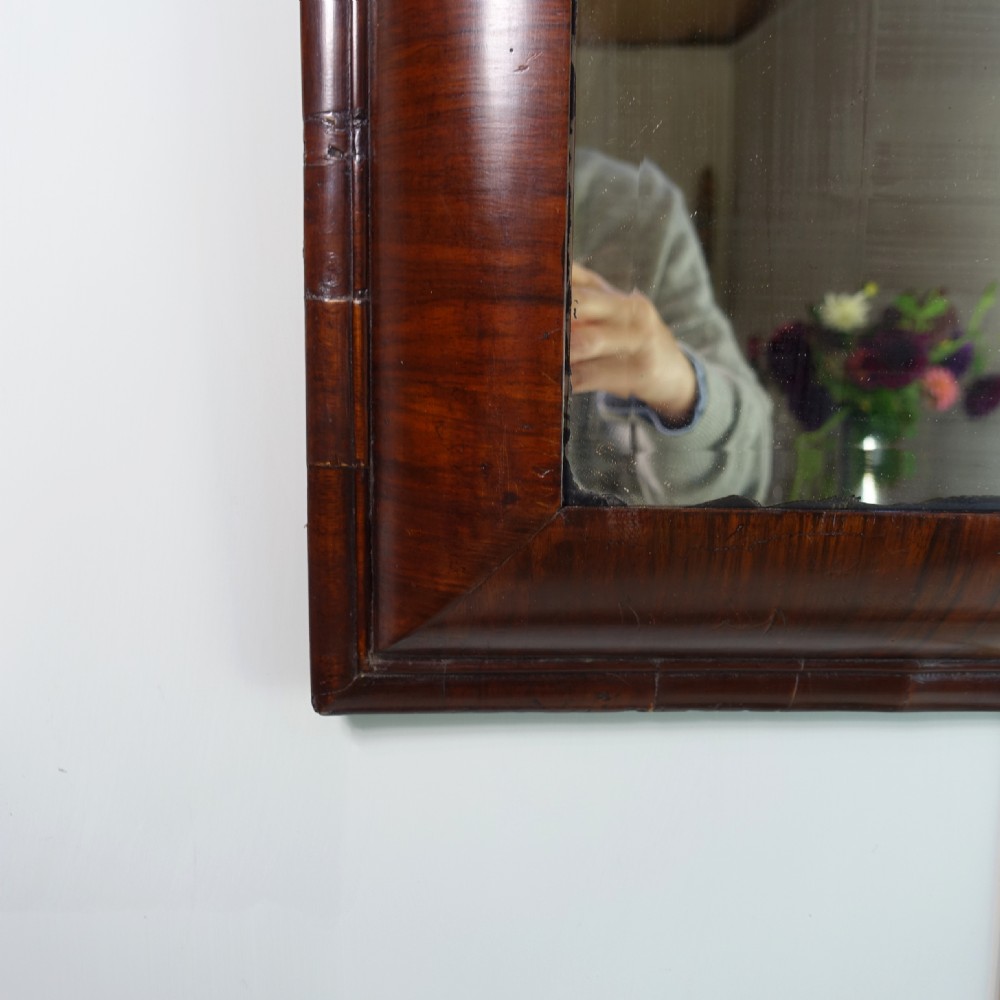 GEORGE I WALNUT & LABURNUM MIRROR View III