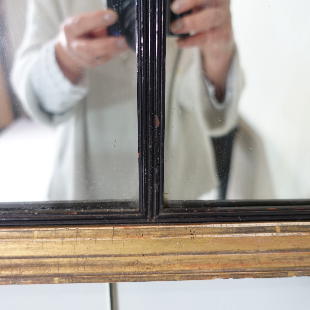 REGENCY GILT OVERMANTLE MIRROR View VI