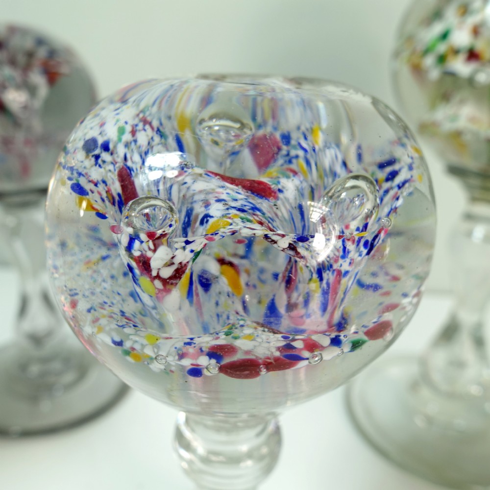 COLLECTION OF 19TH C GLASS PINNACLES View VI