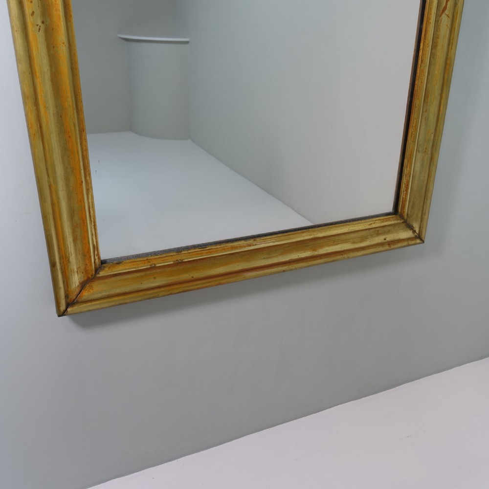 LARGE 19TH C BRASS MIRROR View IV