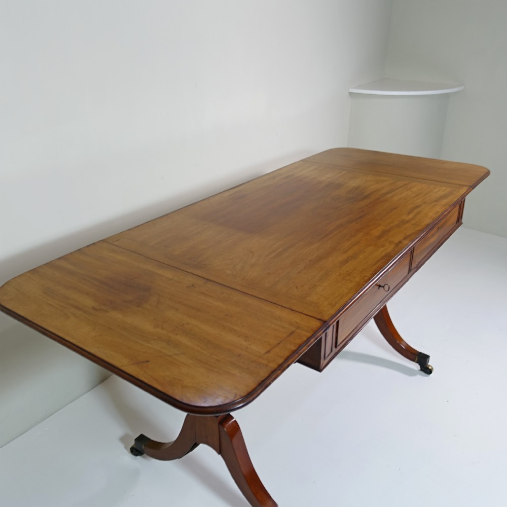 18TH C MAHOGANY SOFA TABLE View IV