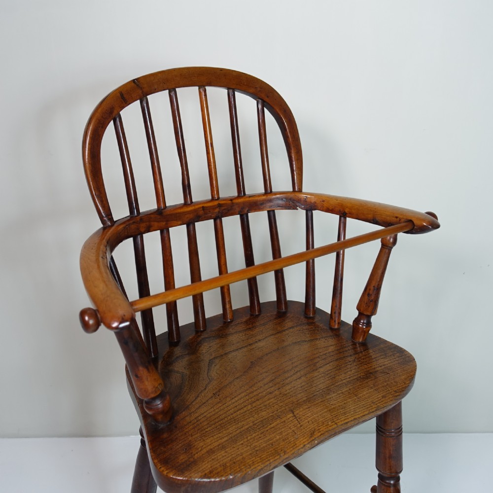 EARLY 19TH C CHILDS HIGH CHAIR View II