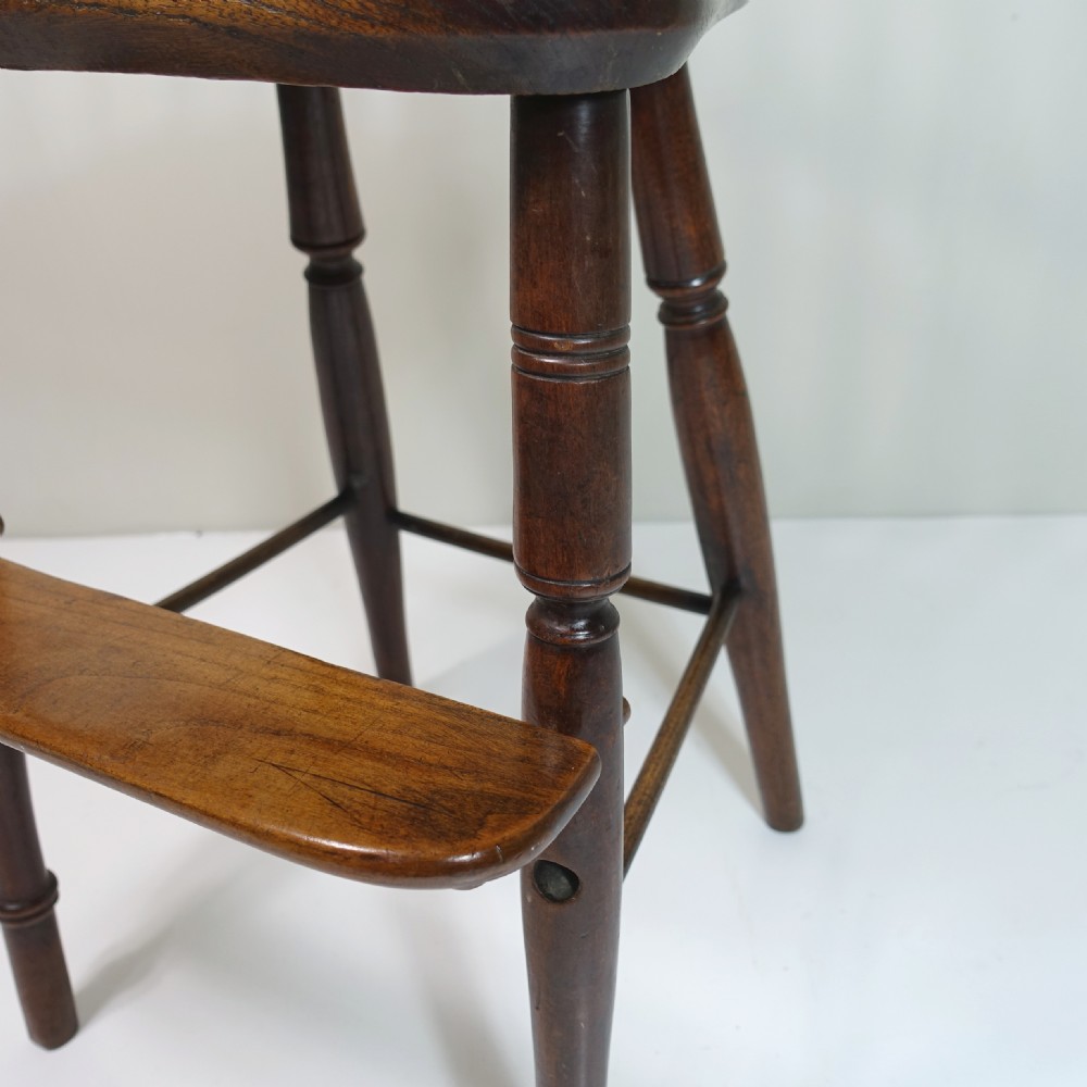 EARLY 19TH C CHILDS HIGH CHAIR View V