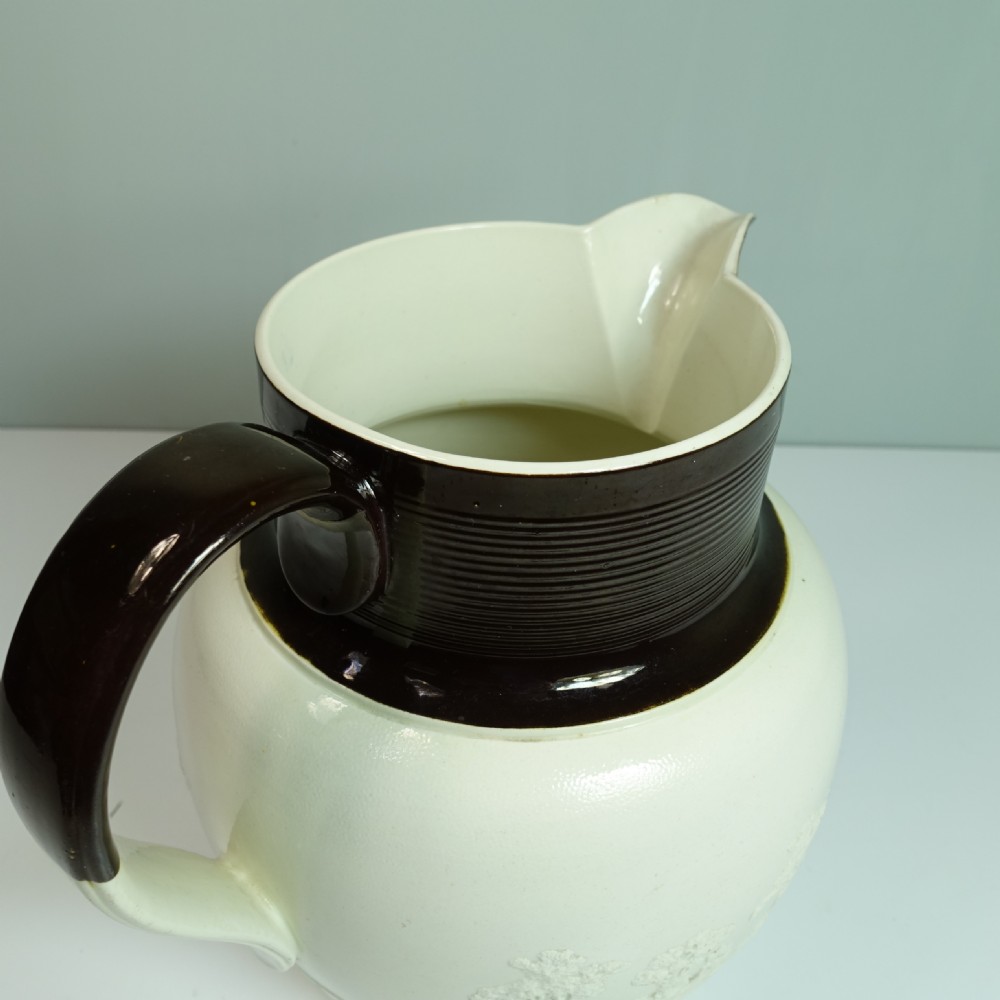 LARGE 19TH C JUG WITH HUNTING  DECORATION View III