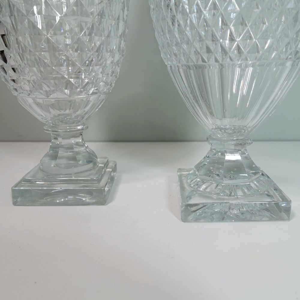 REGENCY GLASS VASES & COVERS View IV