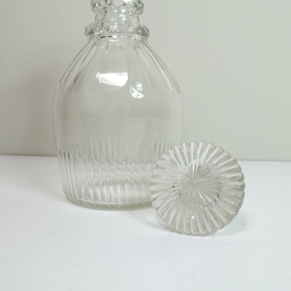 GEORGE III CUT GLASS DECANTER View IV