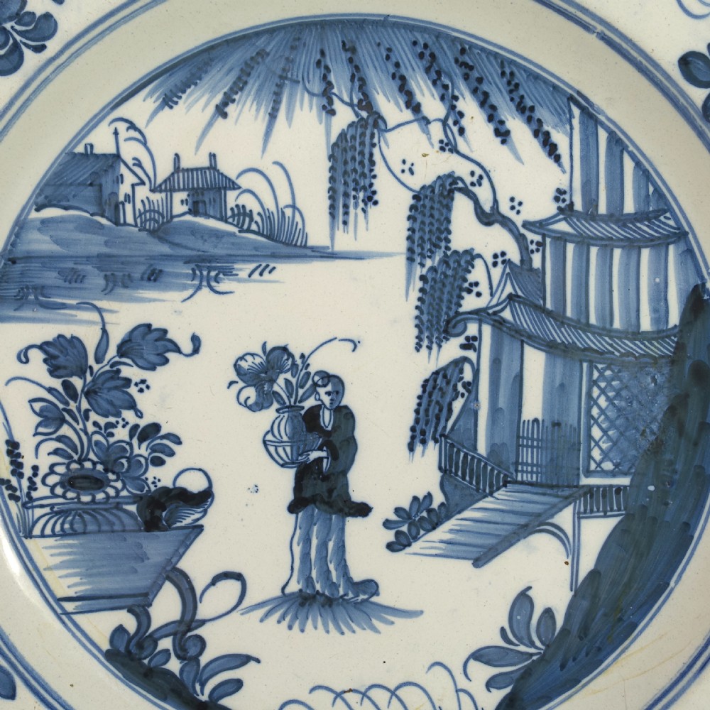18TH C LIVERPOOL DELFT CHARGER View III
