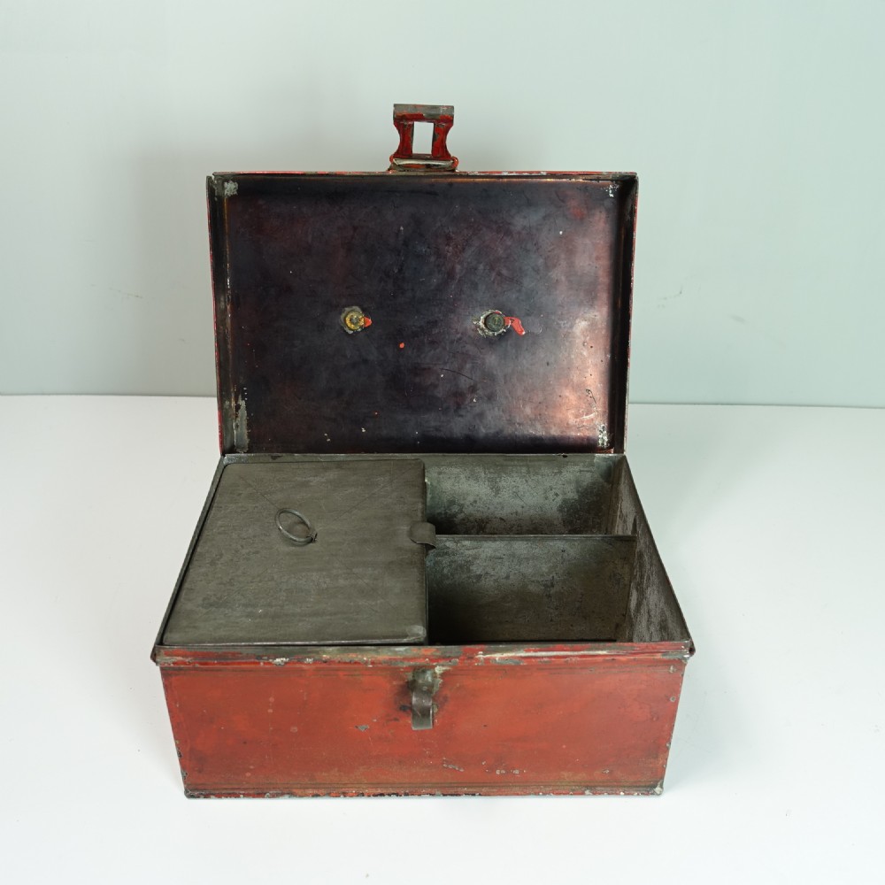 19TH C TOLE SPICE BOX View V