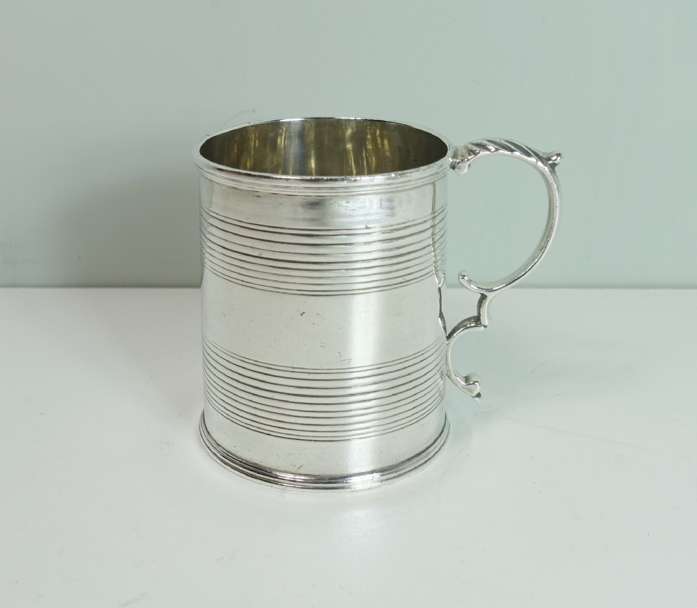 SOLID SILVER TANKARD, LONDON 1804