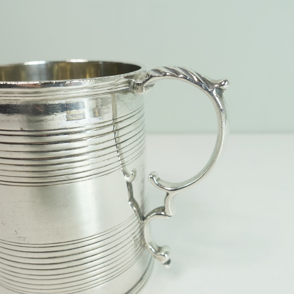 SOLID SILVER TANKARD, LONDON 1804 View III