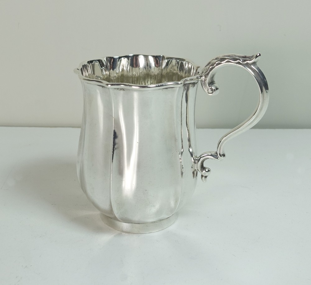 SOLID SILVER MUG, SHEFFIELD 1916