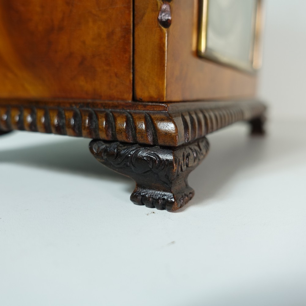 WALNUT 8 DAY MANTLE CLCOK View VII