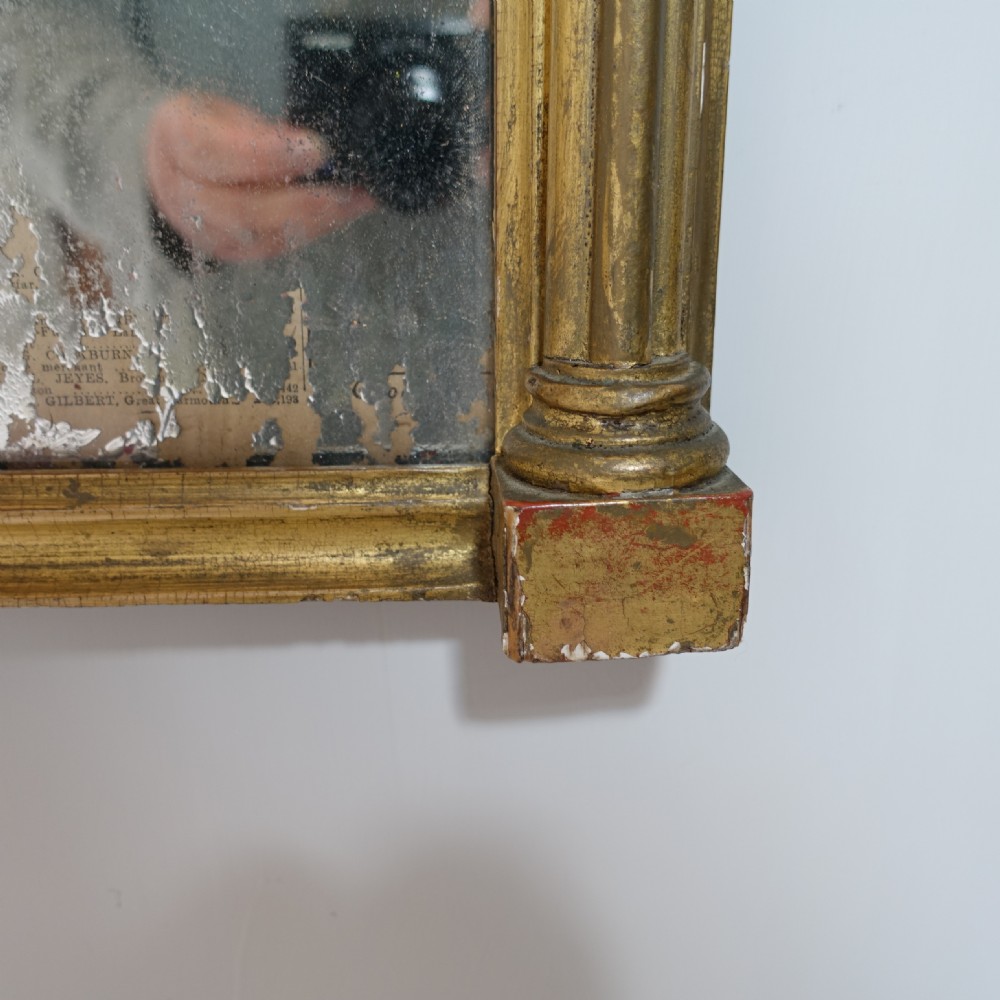 REGENCY GILT PIER GLASS MIRROR View III
