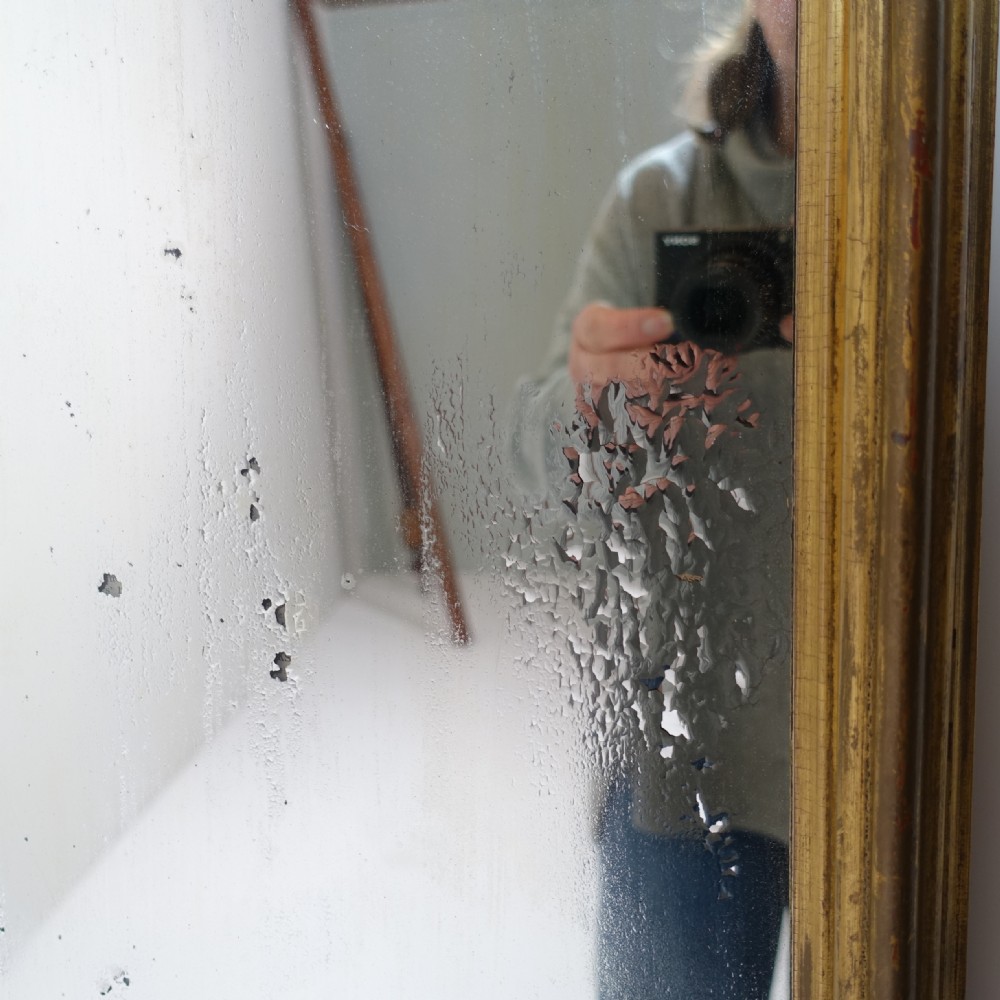 REGENCY GILT PIER GLASS MIRROR View IV