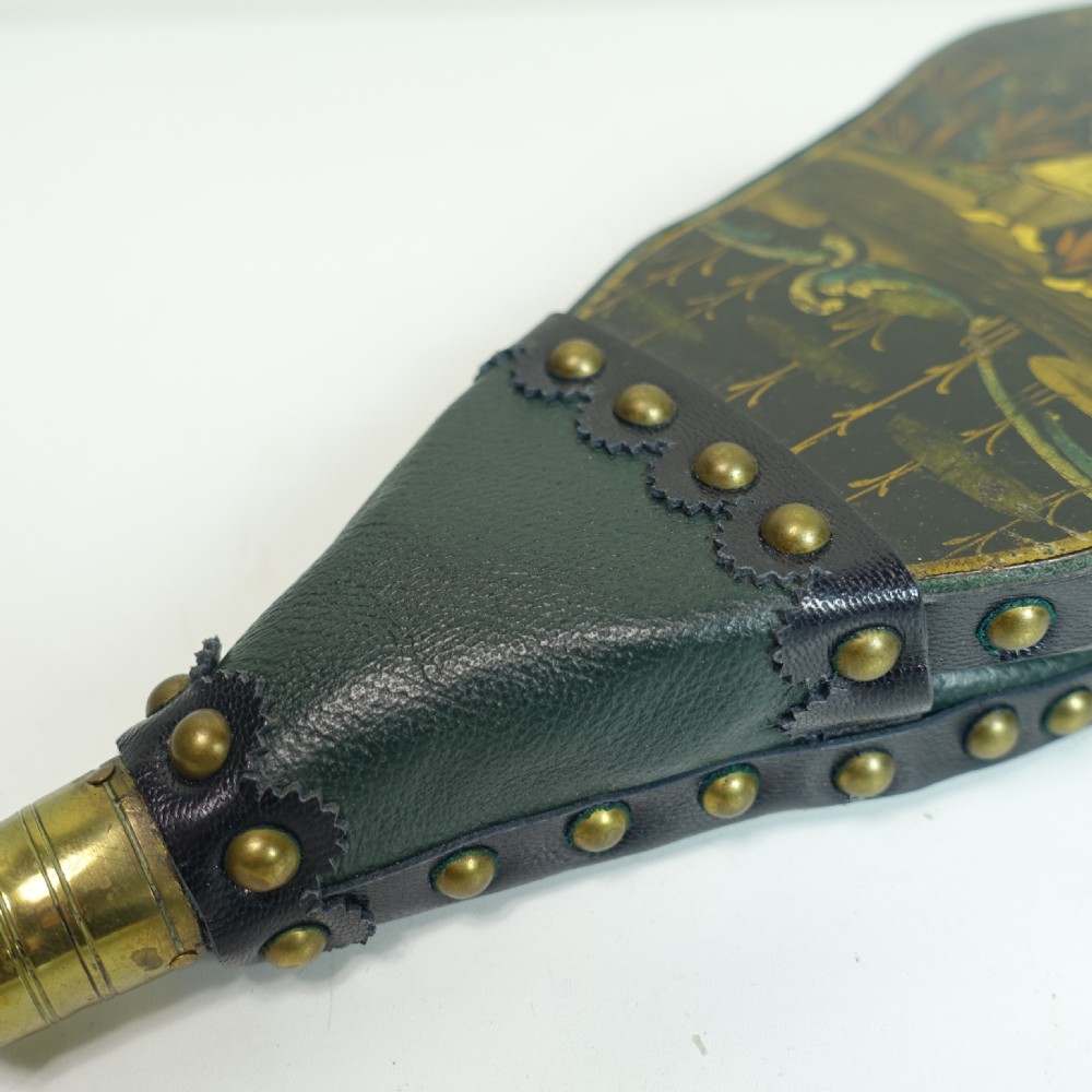 PAIR OF 19TH C FIRE BELLOWS View IV