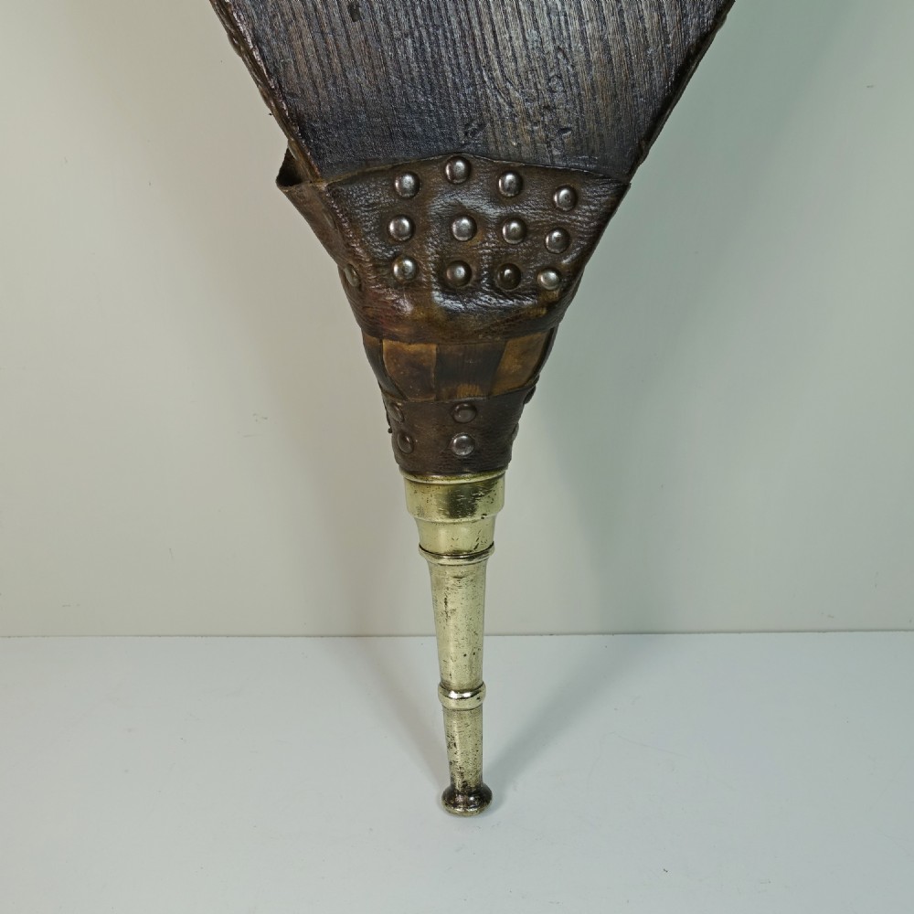 PAIR OF LARGE FIRE BELLOWS View II