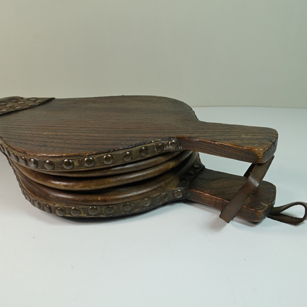 PAIR OF LARGE FIRE BELLOWS View VI