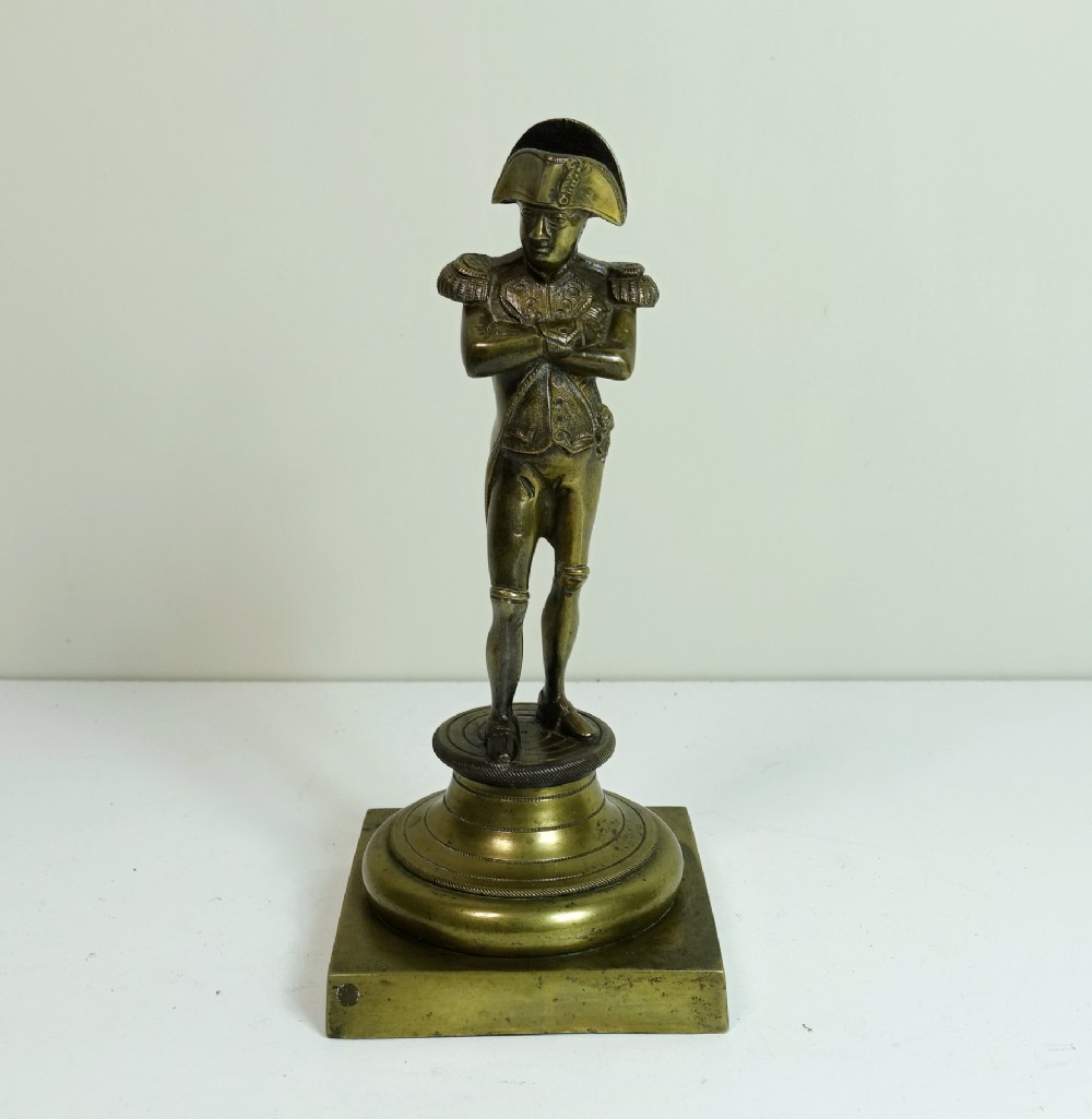 19TH C BRONZE FIGURE OF NAPOLEON