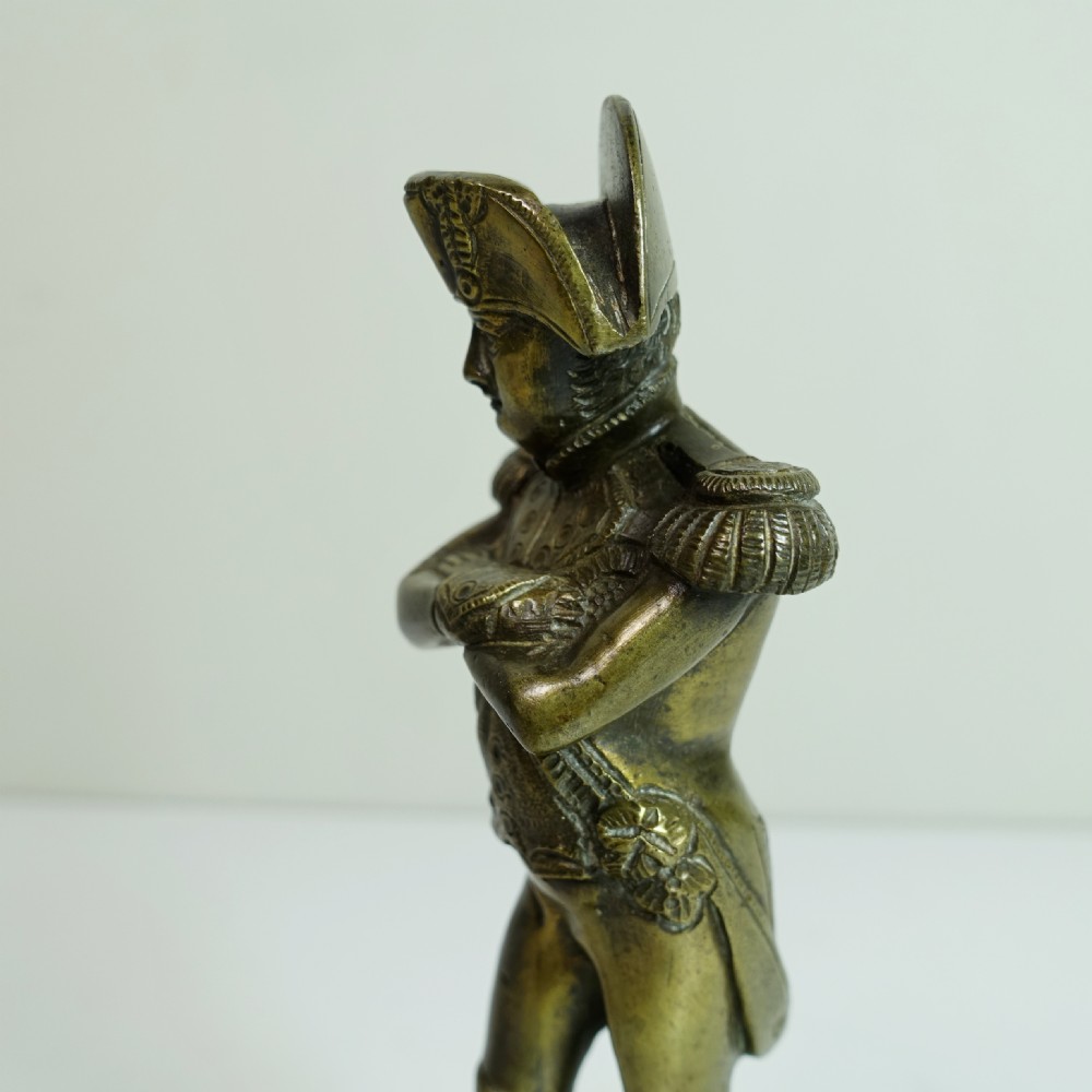 19TH C BRONZE FIGURE OF NAPOLEON View III