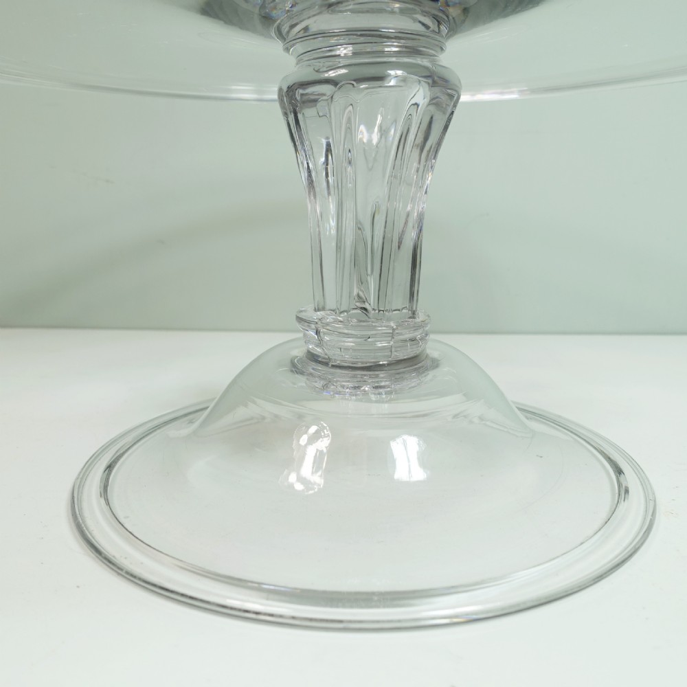 GEORGE III GLASS TAZZA View IV