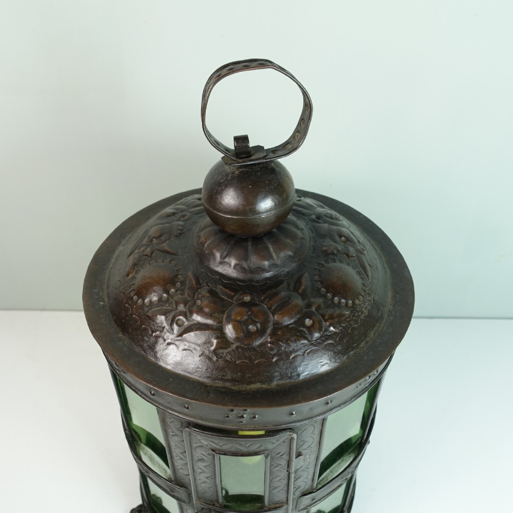 19TH C COPPER LANTERN View II