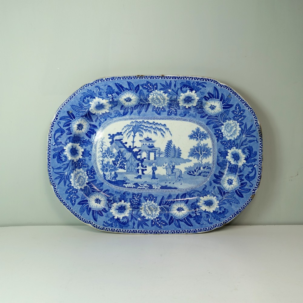 19TH C MEAT PLATE BY ROGERS