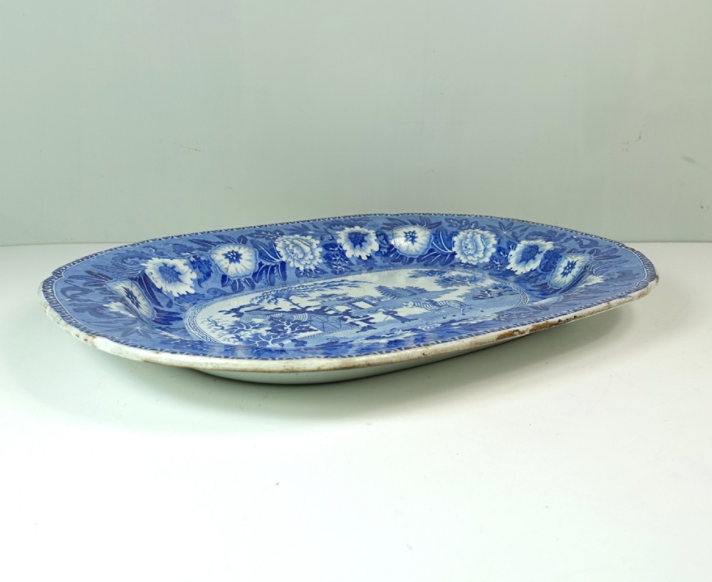 19TH C MEAT PLATE BY ROGERS View II