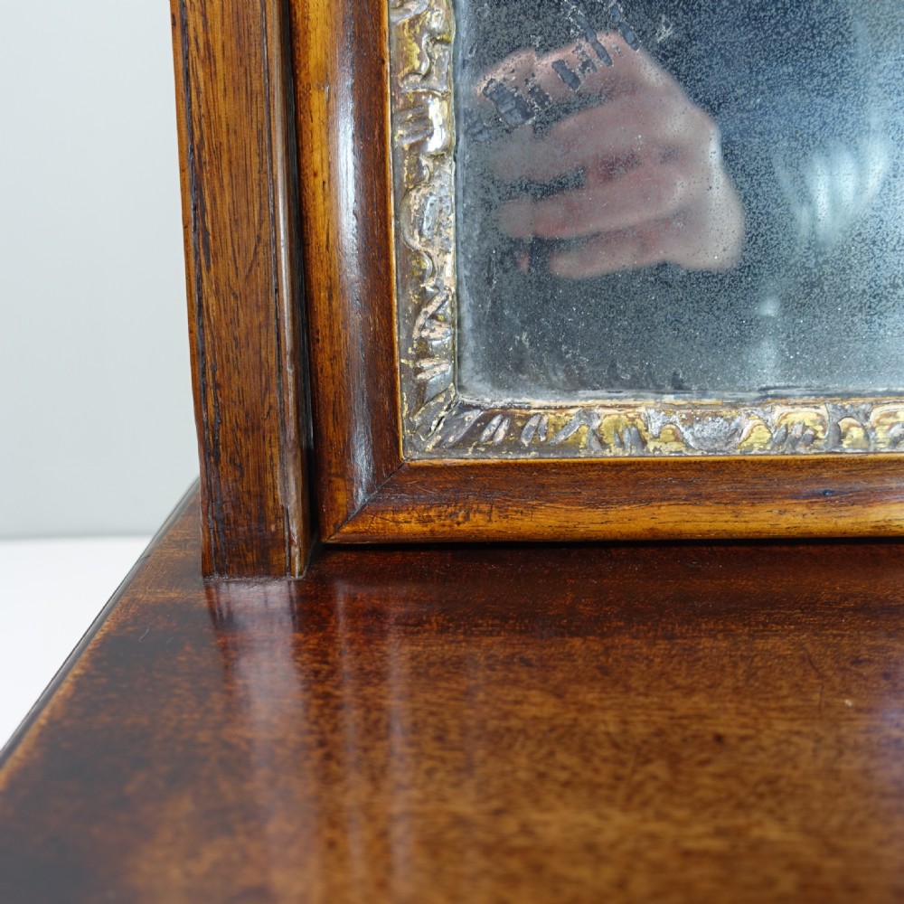 GEORGE III MAHOGANY DRESSING  MIRROR View IV