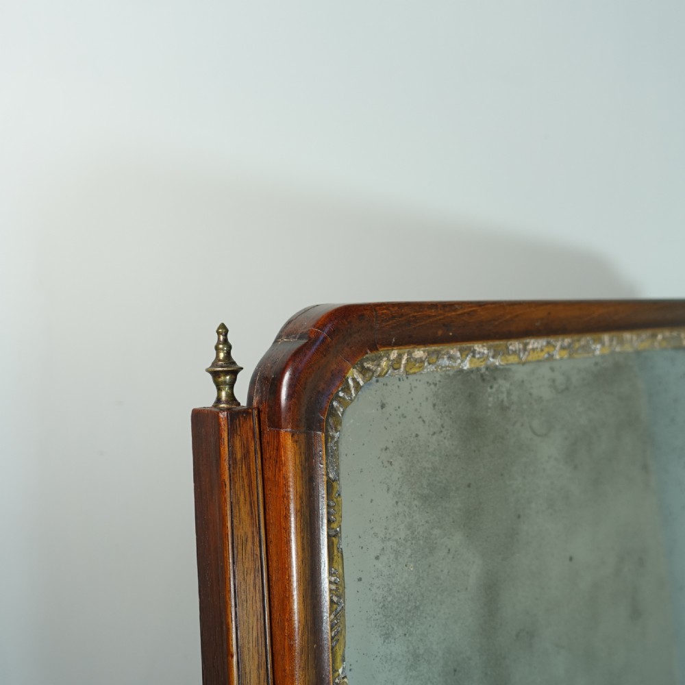 GEORGE III MAHOGANY DRESSING  MIRROR View V