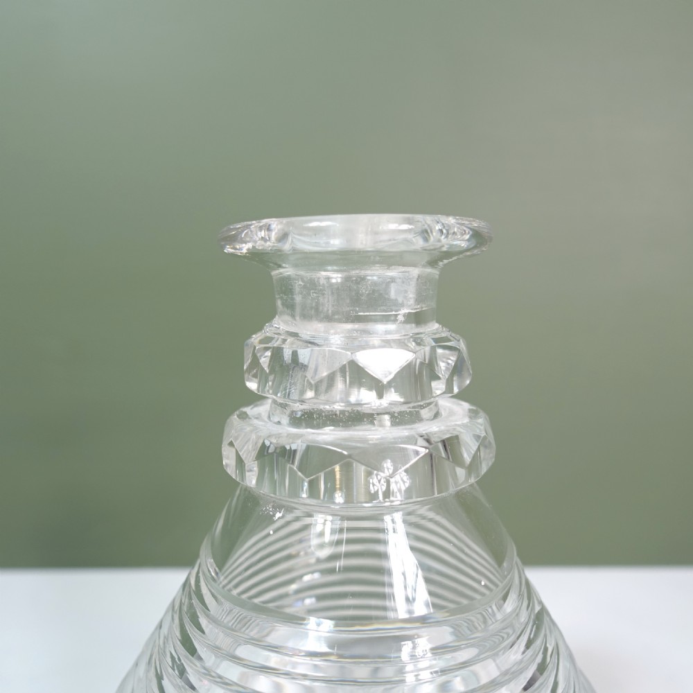 19TH C SHIPS DECANTER View V